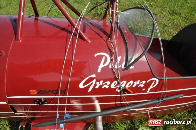 Zdjęcie w galerii na portalu naszraciborz.pl: Air Show nad Ulgą. Z planu filmowego Dywizjon 303 nad raciborskie niebo wiadomości z regionu