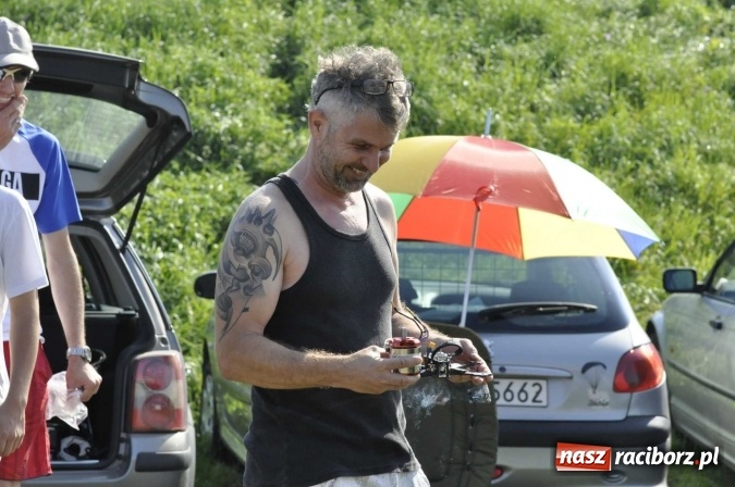 Zdjęcie w galerii na portalu naszraciborz.pl: Air Show nad Ulgą. Z planu filmowego Dywizjon 303 nad raciborskie niebo wiadomości z regionu