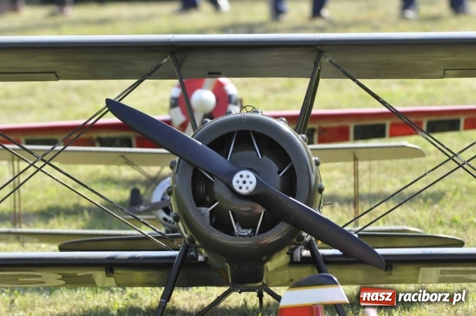 Zdjęcie w galerii na portalu naszraciborz.pl: Air Show nad Ulgą. Z planu filmowego Dywizjon 303 nad raciborskie niebo wiadomości z regionu