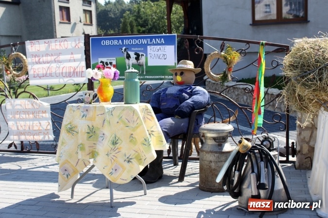 Zdjęcie w galerii na portalu naszraciborz.pl: Dożynki 2016. Korowód gigant w Kornowacu  wiadomości z regionu