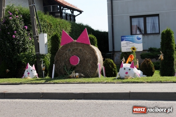 Zdjęcie w galerii na portalu naszraciborz.pl: Dożynki 2016. Korowód gigant w Kornowacu  wiadomości z regionu