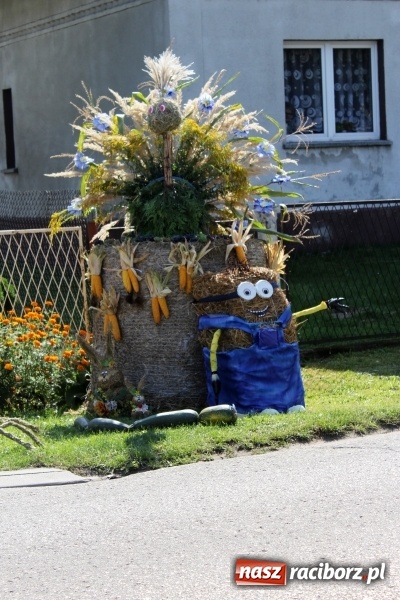 Zdjęcie w galerii na portalu naszraciborz.pl: Dożynki 2016. Korowód gigant w Kornowacu  wiadomości z regionu
