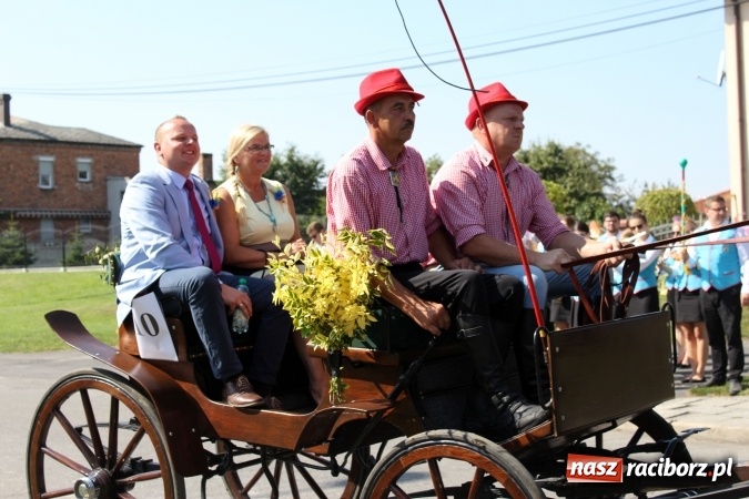 Zdjęcie w galerii na portalu naszraciborz.pl: Dożynki 2016. Korowód gigant w Kornowacu  wiadomości z regionu