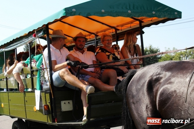 Zdjęcie w galerii na portalu naszraciborz.pl: Dożynki 2016. Korowód gigant w Kornowacu  wiadomości z regionu