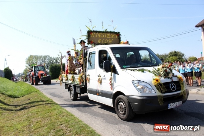 Zdjęcie w galerii na portalu naszraciborz.pl: Dożynki 2016. Korowód gigant w Kornowacu  wiadomości z regionu