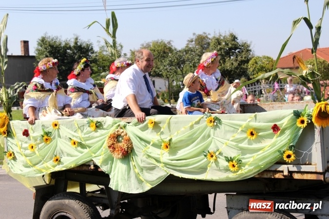 Zdjęcie w galerii na portalu naszraciborz.pl: Dożynki 2016. Korowód gigant w Kornowacu  wiadomości z regionu