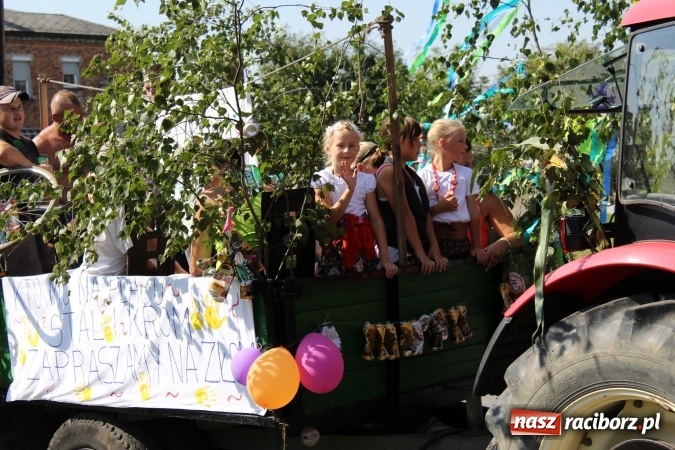 Zdjęcie w galerii na portalu naszraciborz.pl: Dożynki 2016. Korowód gigant w Kornowacu  wiadomości z regionu