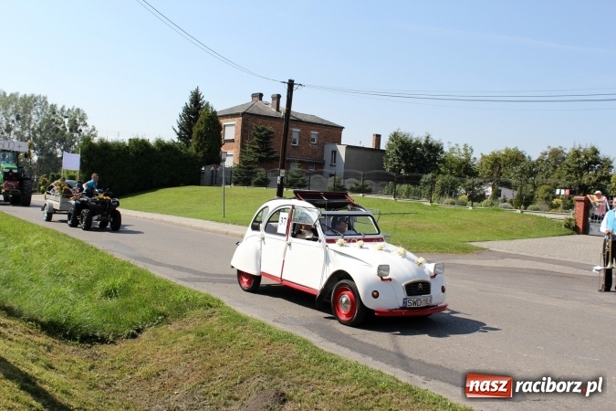 Zdjęcie w galerii na portalu naszraciborz.pl: Dożynki 2016. Korowód gigant w Kornowacu  wiadomości z regionu