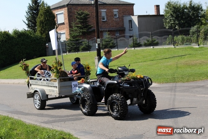 Zdjęcie w galerii na portalu naszraciborz.pl: Dożynki 2016. Korowód gigant w Kornowacu  wiadomości z regionu