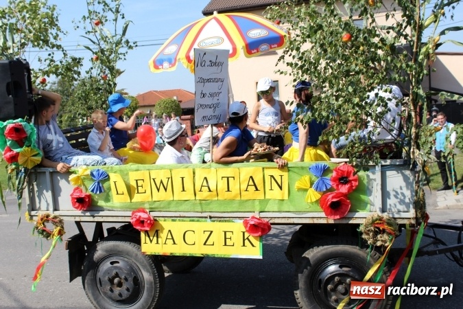 Zdjęcie w galerii na portalu naszraciborz.pl: Dożynki 2016. Korowód gigant w Kornowacu  wiadomości z regionu