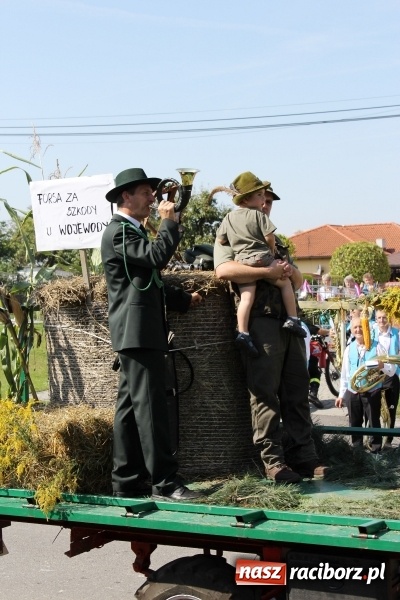 Zdjęcie w galerii na portalu naszraciborz.pl: Dożynki 2016. Korowód gigant w Kornowacu  wiadomości z regionu