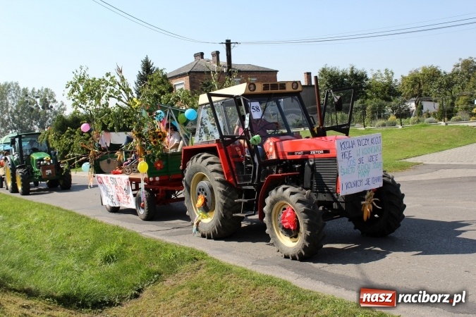 Zdjęcie w galerii na portalu naszraciborz.pl: Dożynki 2016. Korowód gigant w Kornowacu  wiadomości z regionu