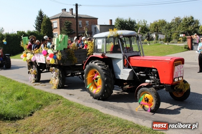 Zdjęcie w galerii na portalu naszraciborz.pl: Dożynki 2016. Korowód gigant w Kornowacu  wiadomości z regionu