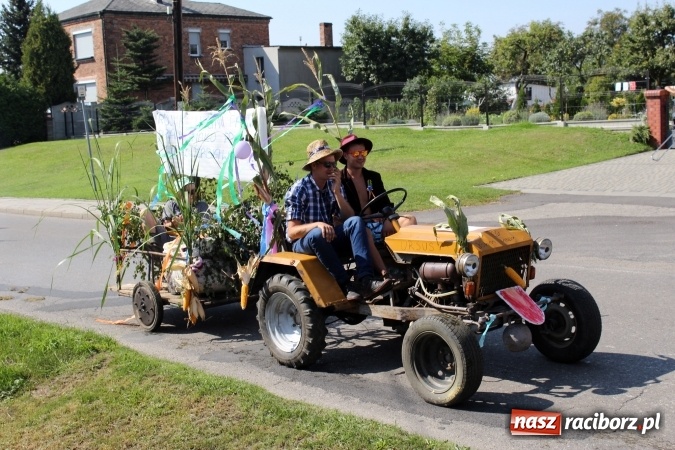 Zdjęcie w galerii na portalu naszraciborz.pl: Dożynki 2016. Korowód gigant w Kornowacu  wiadomości z regionu