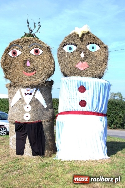 Zdjęcie w galerii na portalu naszraciborz.pl: Dożynki 2016. Korowód gigant w Kornowacu  wiadomości z regionu