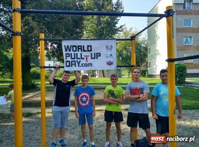 Zdjęcie w galerii na portalu naszraciborz.pl: Dobry wynik Raciborza w czasie World Pull Up Day wiadomości z regionu