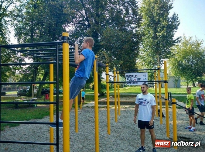 Zdjęcie w galerii na portalu naszraciborz.pl: Dobry wynik Raciborza w czasie World Pull Up Day wiadomości z regionu