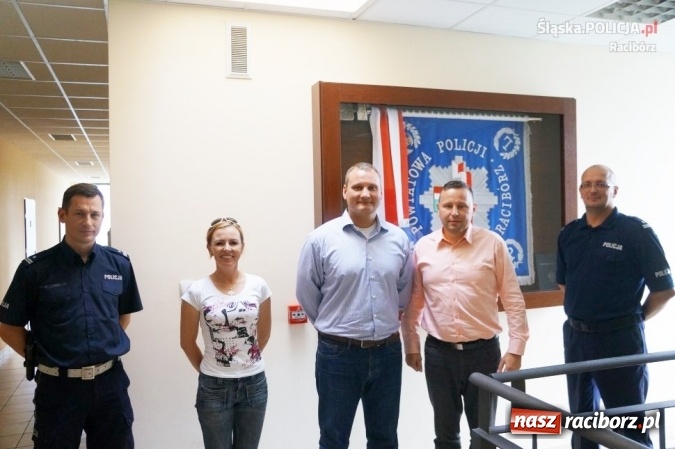 Zdjęcie w galerii na portalu naszraciborz.pl: Wizyta litewskiego policjanta w Raciborzu  wiadomości z regionu