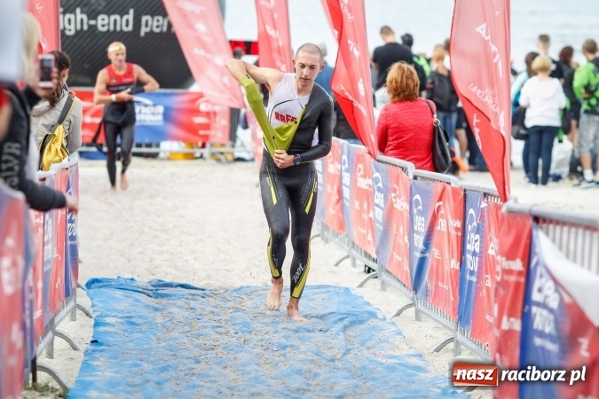 Zdjęcie w galerii na portalu naszraciborz.pl: Zawodnicy Rafako S.A. wystartowali w Triathlon Polska 2016 Bydgoszcz Borówno  wiadomości z regionu