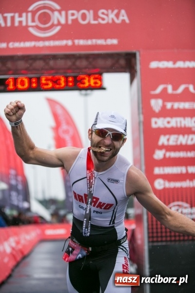 Zdjęcie w galerii na portalu naszraciborz.pl: Zawodnicy Rafako S.A. wystartowali w Triathlon Polska 2016 Bydgoszcz Borówno  wiadomości z regionu