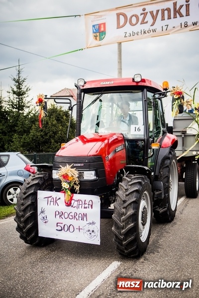 Zdjęcie w galerii na portalu naszraciborz.pl: Niebo łaskawe dla Zabełkowa. Dożynki gminy Krzyżanowice FOTOREPORTAŻ wiadomości z regionu