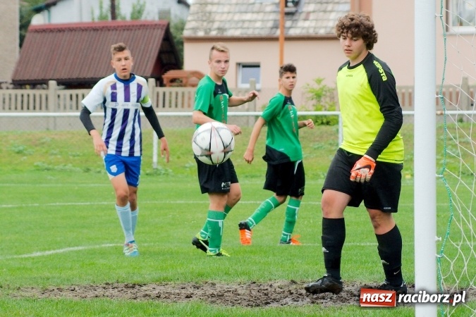 Zdjęcie w galerii na portalu naszraciborz.pl: Juniorzy młodsi: Unia pokonana w derbach przy Urbana wiadomości z regionu