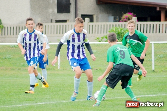 Zdjęcie w galerii na portalu naszraciborz.pl: Juniorzy młodsi: Unia pokonana w derbach przy Urbana wiadomości z regionu