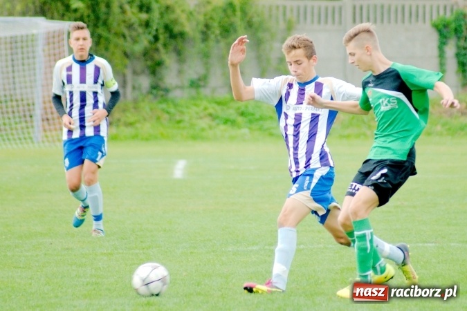 Zdjęcie w galerii na portalu naszraciborz.pl: Juniorzy młodsi: Unia pokonana w derbach przy Urbana wiadomości z regionu