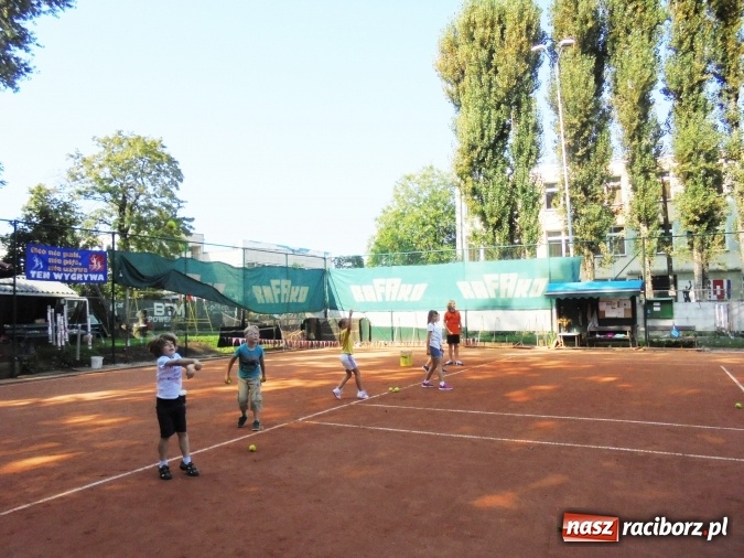 Zdjęcie w galerii na portalu naszraciborz.pl: Tenis po wakacjach dla najmłodszych  wiadomości z regionu