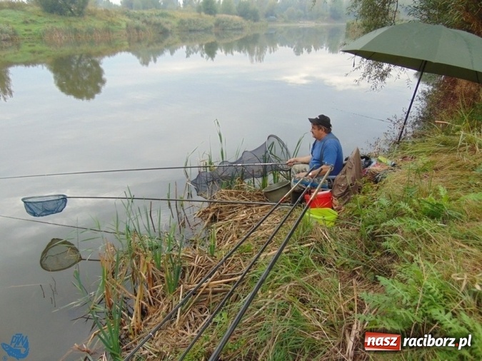 Zdjęcie w galerii na portalu naszraciborz.pl: Na łowisku nr 635 Ostróg odbyły się zawody w dyscyplinie spławikowej Weterani 55+ wiadomości z regionu
