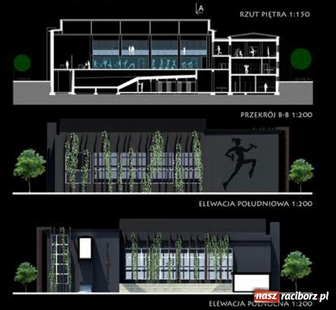 Zdjęcie w galerii na portalu naszraciborz.pl: Pływalnia PWSZ do generalnego remontu. Zobacz wizualizacje wiadomości z regionu