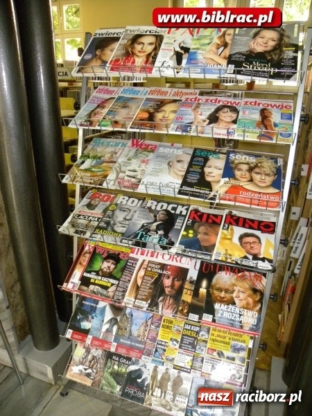 Zdjęcie w galerii na portalu naszraciborz.pl: Darmowe czasopisma od dziś w twojej bibliotece  wiadomości z regionu