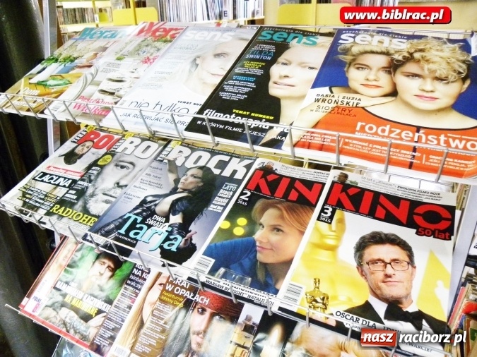 Zdjęcie w galerii na portalu naszraciborz.pl: Darmowe czasopisma od dziś w twojej bibliotece  wiadomości z regionu