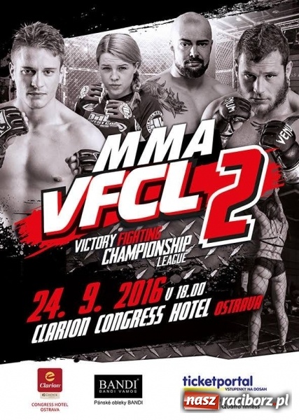 Zdjęcie w galerii na portalu naszraciborz.pl: Raciborski akcent na gali MMA w Ostrawie wiadomości z regionu