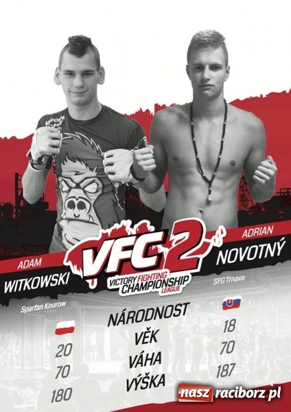 Zdjęcie w galerii na portalu naszraciborz.pl: Raciborski akcent na gali MMA w Ostrawie wiadomości z regionu