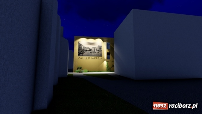 Zdjęcie w galerii na portalu naszraciborz.pl: Zaułek Jakuba - zobacz, jak będzie zagospodarowane naroże Rynku i targu wiadomości z regionu