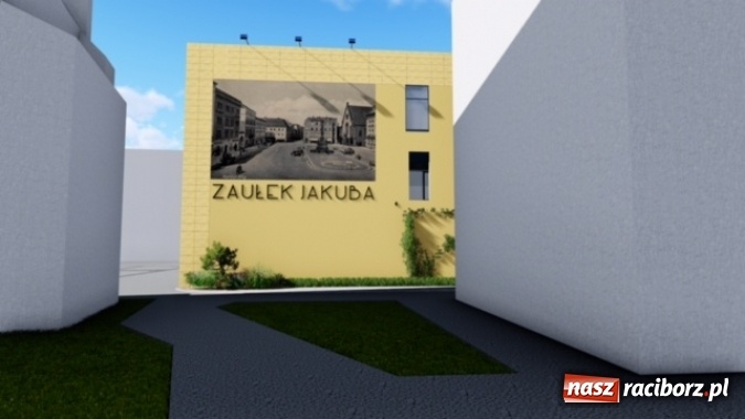 Zdjęcie w galerii na portalu naszraciborz.pl: Zaułek Jakuba - zobacz, jak będzie zagospodarowane naroże Rynku i targu wiadomości z regionu