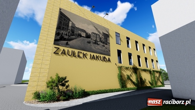 Zdjęcie w galerii na portalu naszraciborz.pl: Zaułek Jakuba - zobacz, jak będzie zagospodarowane naroże Rynku i targu wiadomości z regionu