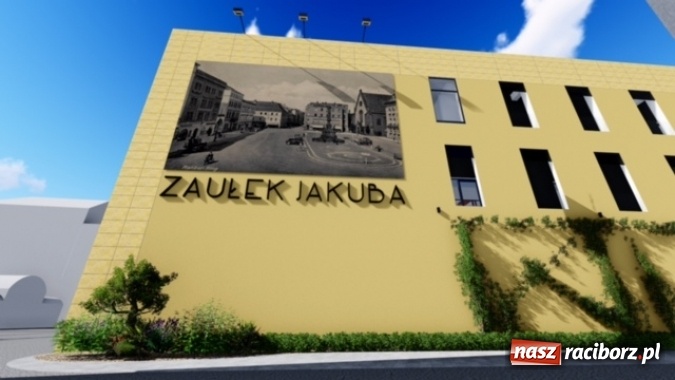Zdjęcie w galerii na portalu naszraciborz.pl: Zaułek Jakuba - zobacz, jak będzie zagospodarowane naroże Rynku i targu wiadomości z regionu