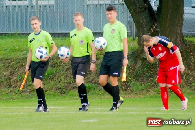 Zdjęcie w galerii na portalu naszraciborz.pl: Rafako odprawiło Polonię z kwitkiem. Ładny gol Harasa, dwa trafienia Cerkowniaka wiadomości z regionu