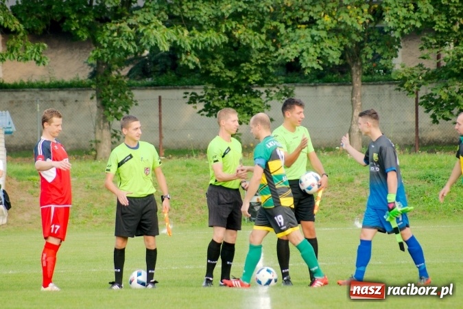 Zdjęcie w galerii na portalu naszraciborz.pl: Rafako odprawiło Polonię z kwitkiem. Ładny gol Harasa, dwa trafienia Cerkowniaka wiadomości z regionu