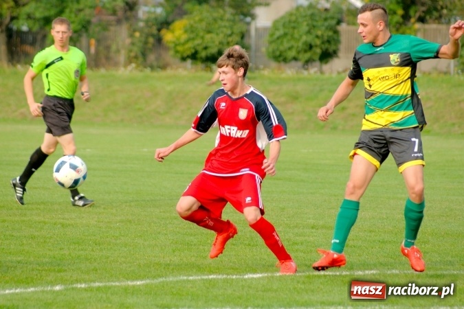 Zdjęcie w galerii na portalu naszraciborz.pl: Rafako odprawiło Polonię z kwitkiem. Ładny gol Harasa, dwa trafienia Cerkowniaka wiadomości z regionu