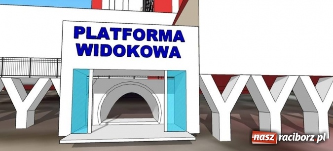 Zdjęcie w galerii na portalu naszraciborz.pl: Nie Brzezie, nie kości&oacute;ł farny, lecz szpital. Zobacz, jak może wyglądać platforma widokowa przy Gamowskiej i co z tego miejsca widać wiadomości z regionu