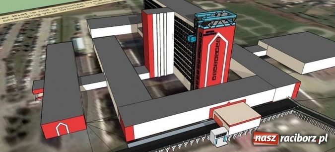 Zdjęcie w galerii na portalu naszraciborz.pl: Nie Brzezie, nie kości&oacute;ł farny, lecz szpital. Zobacz, jak może wyglądać platforma widokowa przy Gamowskiej i co z tego miejsca widać wiadomości z regionu