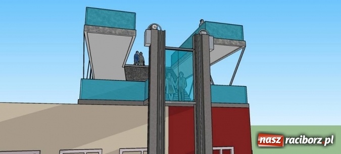 Zdjęcie w galerii na portalu naszraciborz.pl: Nie Brzezie, nie kości&oacute;ł farny, lecz szpital. Zobacz, jak może wyglądać platforma widokowa przy Gamowskiej i co z tego miejsca widać wiadomości z regionu