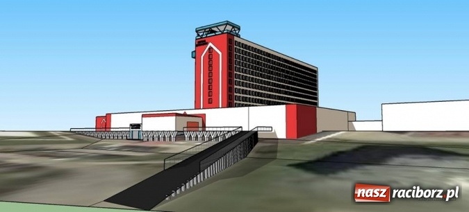 Zdjęcie w galerii na portalu naszraciborz.pl: Nie Brzezie, nie kości&oacute;ł farny, lecz szpital. Zobacz, jak może wyglądać platforma widokowa przy Gamowskiej i co z tego miejsca widać wiadomości z regionu