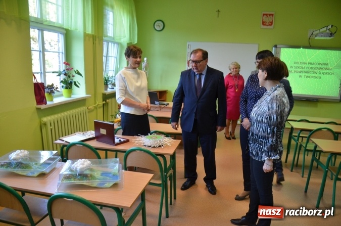 Zdjęcie w galerii na portalu naszraciborz.pl: Klasa przyjazna naturze otwarta w Tworogu  wiadomości z regionu