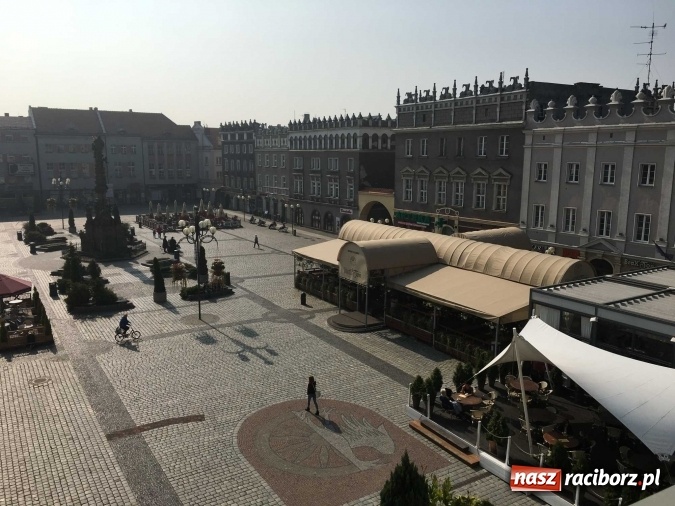 Zdjęcie w galerii na portalu naszraciborz.pl: Tarasy z widokami starego Raciborza - nocą będą pięknie podświetlone  wiadomości z regionu