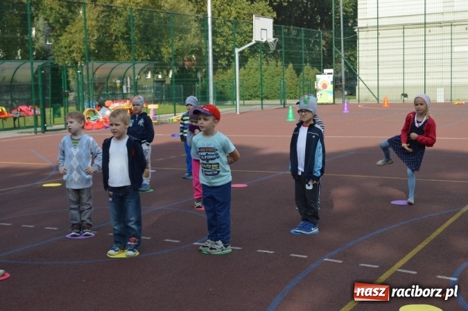 Zdjęcie w galerii na portalu naszraciborz.pl: Jesienna Spartakiada Przedszkolaków w Szkole Podstawowej nr 4  wiadomości z regionu