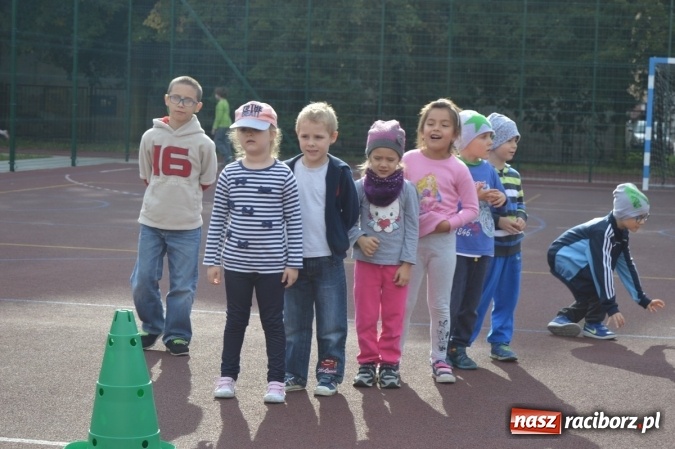 Zdjęcie w galerii na portalu naszraciborz.pl: Jesienna Spartakiada Przedszkolaków w Szkole Podstawowej nr 4  wiadomości z regionu